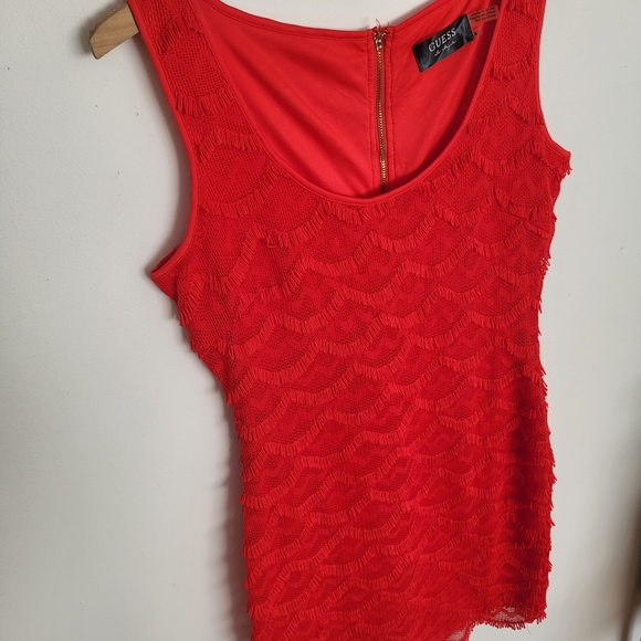 Guess Fringe sleeveless cocktail dress - Picture 4 of 8